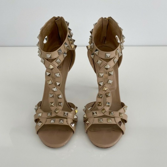 beige valentino sandals